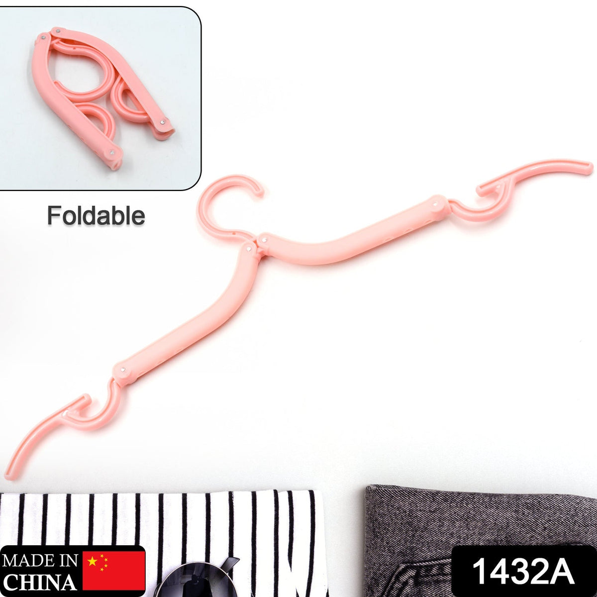 Travel Hangers – Folding Portable Clothes Drying Rack | BathNova