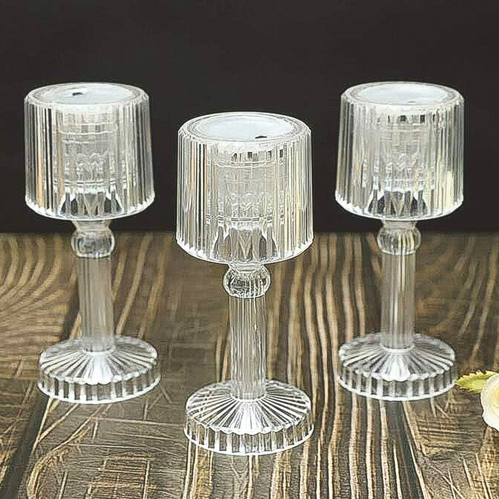 Mini Acrylic LED Desk Lamp – Crystal Design & Portable | Voltronic
