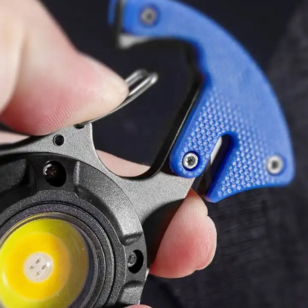 Rechargeable LED Keychain Flashlight – 6 Modes, Super Bright | Indo Glow