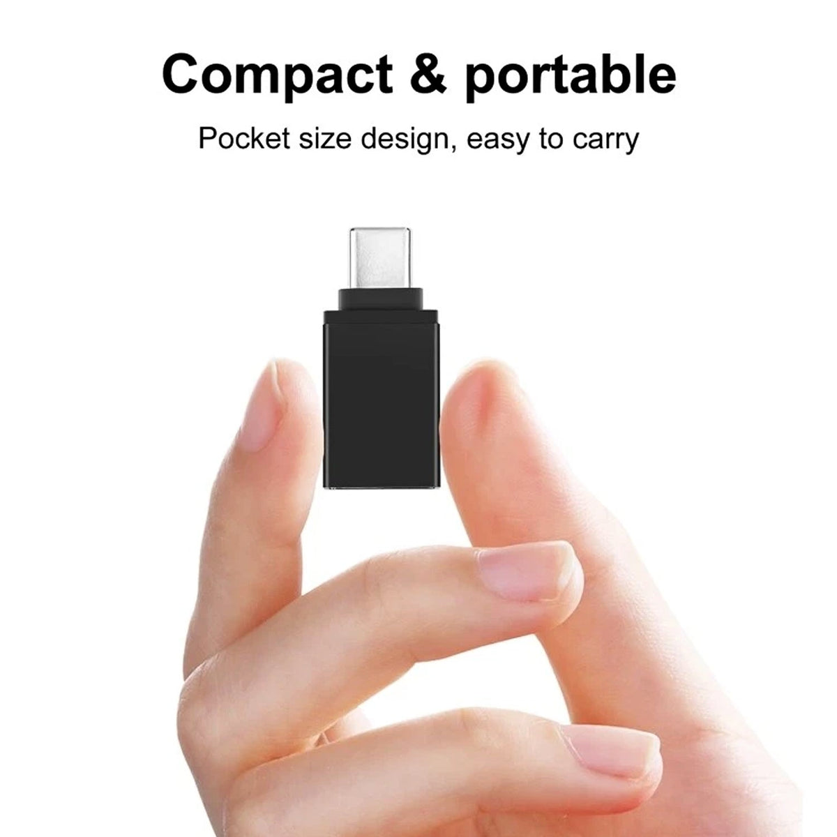 Type-C OTG Adapter – Fast Data & Charging | Compshop