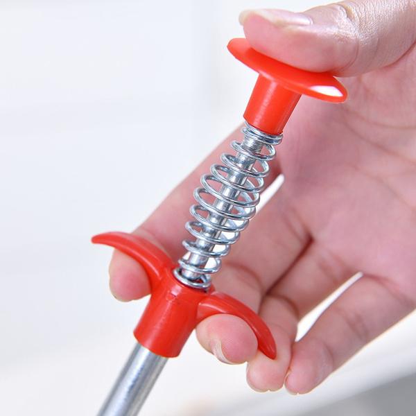 Drain Cleaning Brush – 160 cm Flexible Pipe Cleaner | Velvet Wipe