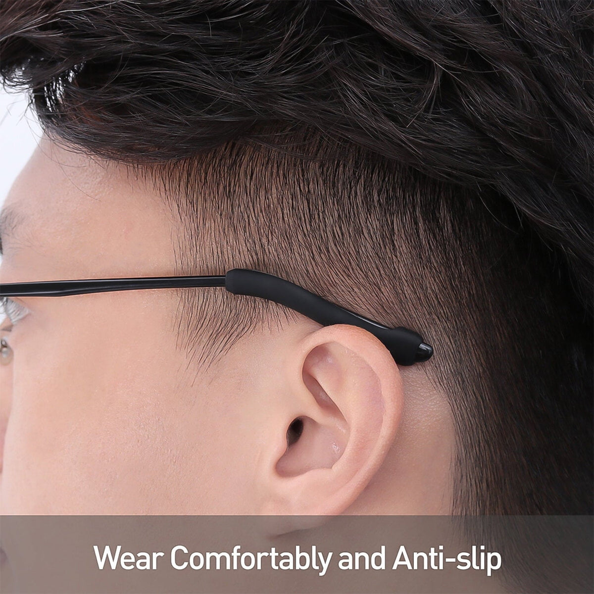 Anti-Slip Eyeglass Ear Grips – Comfortable Silicone Hooks | Velvet Wellness