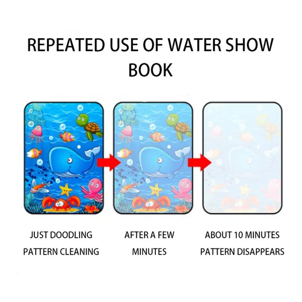 Magic Water Coloring Book – Reusable Mess-Free Fun for Kids | Inventive Play
