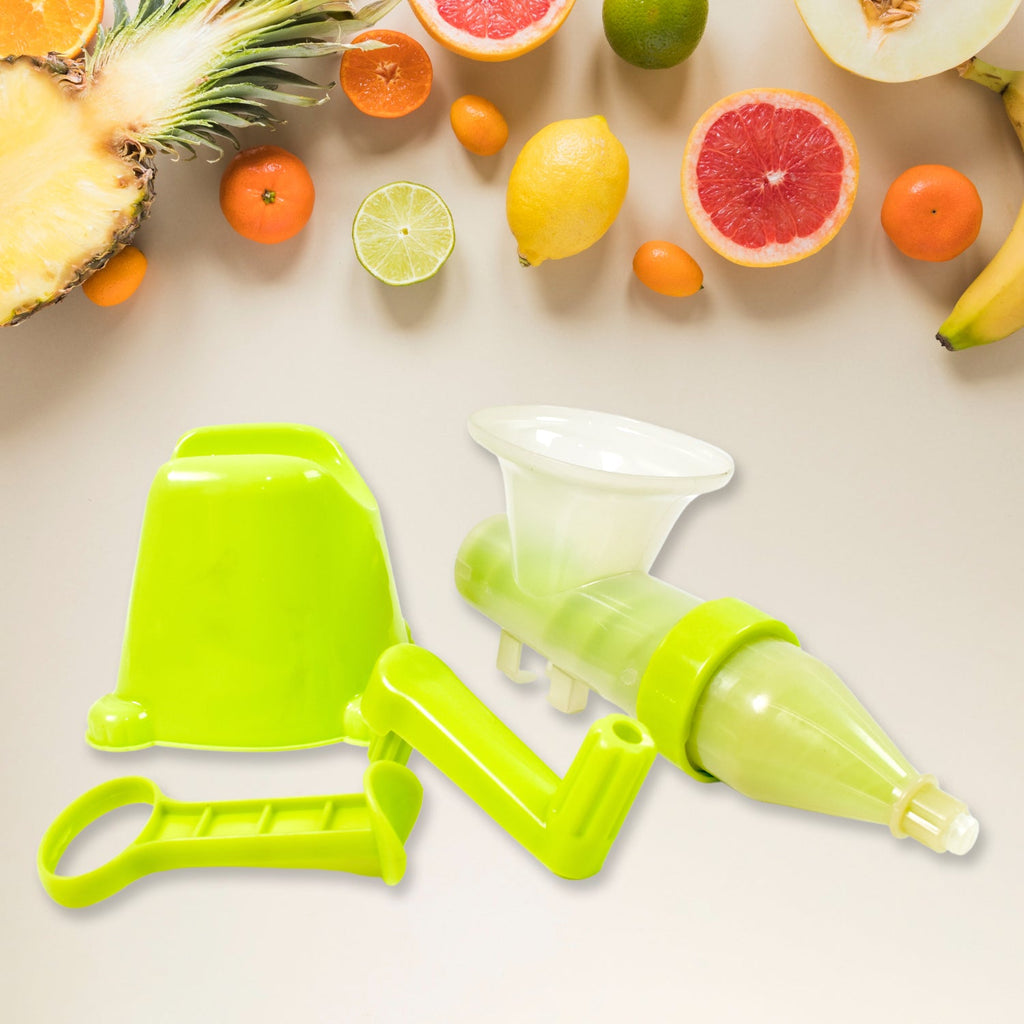 Manual Plastic Juicer – Easy, Compact & Durable for Fresh Juices