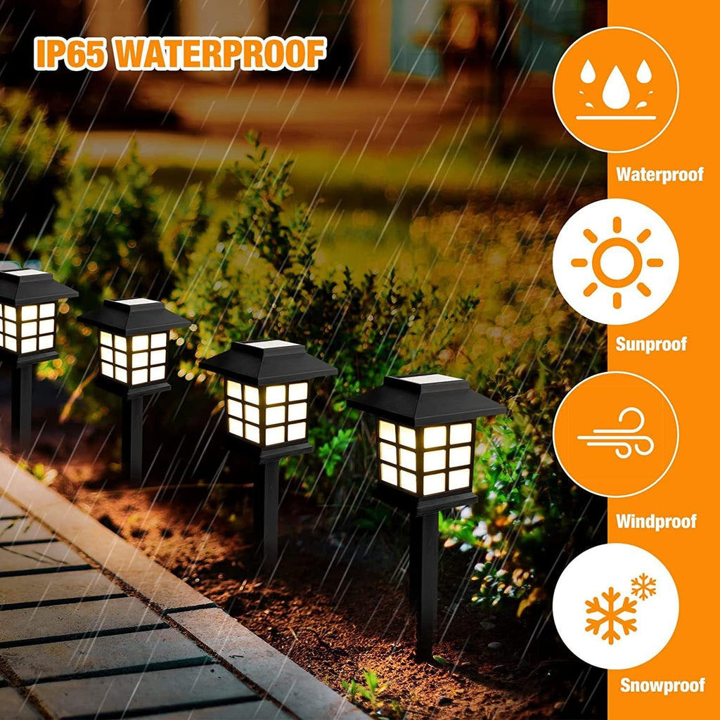 Solar Garden Lights – Waterproof Outdoor Landscape (2-Pack)
