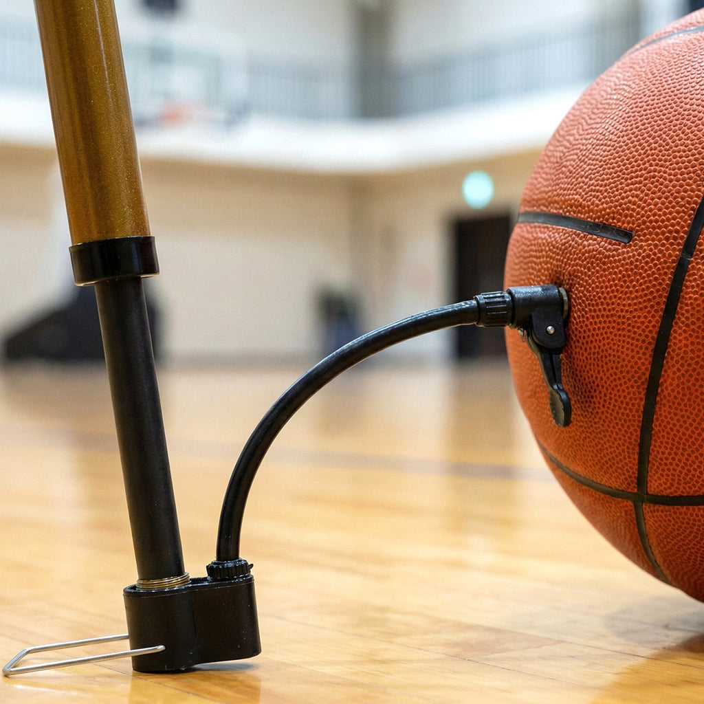 Mini Hand Air Pump – Portable Metal Ball Inflator | FitFuzion