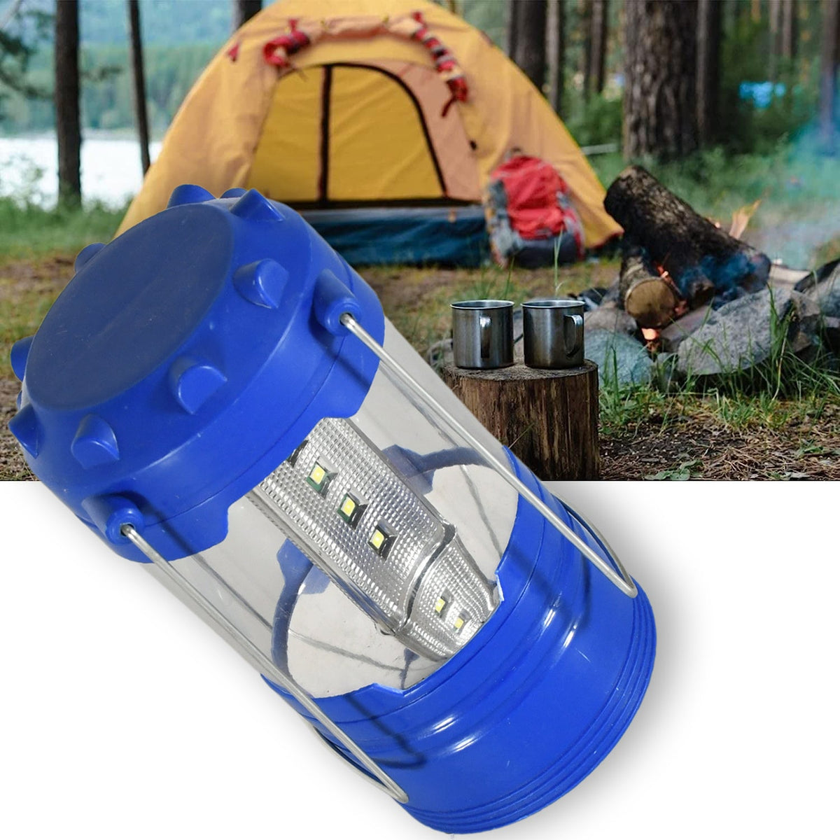Waterproof Camping Lantern 12 LED Light for Outdoors