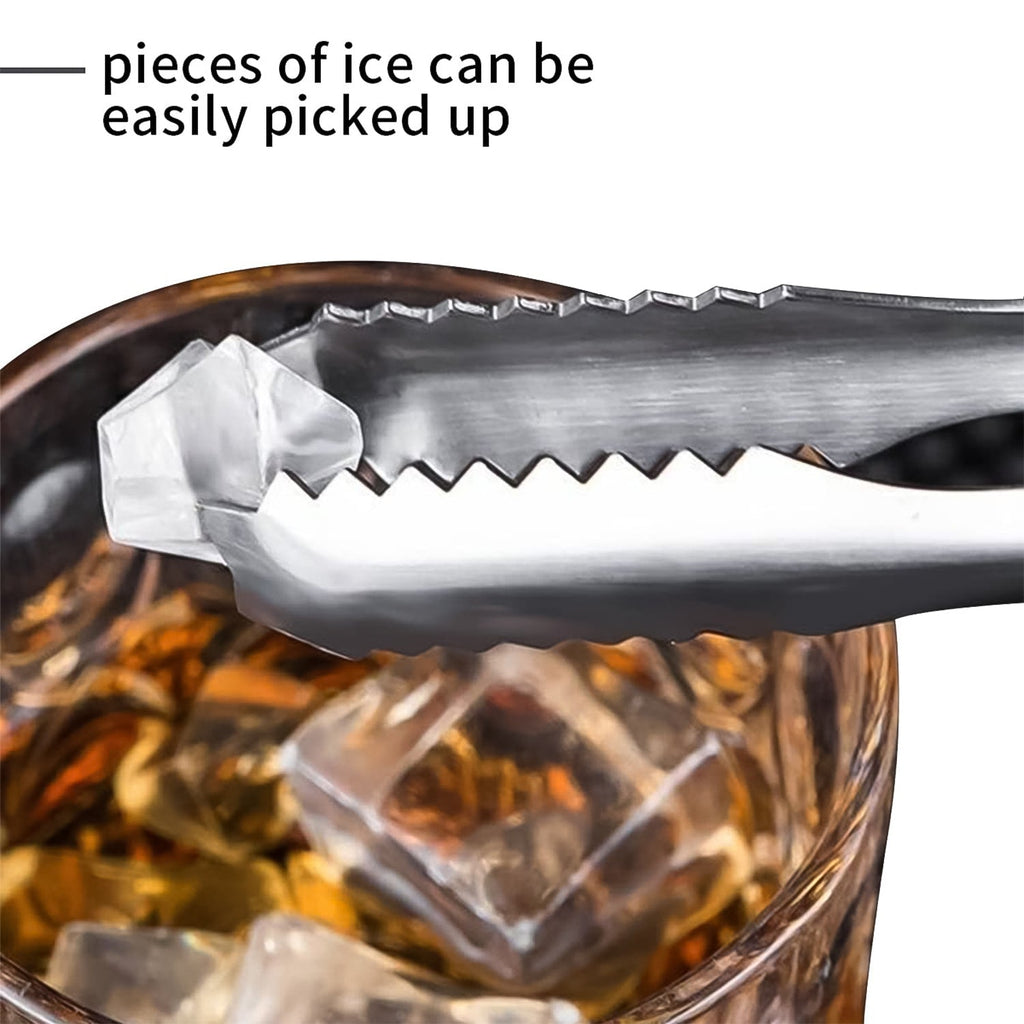 Stainless Steel Tongs – 13cm Ice & Sugar Serving | Quickslice