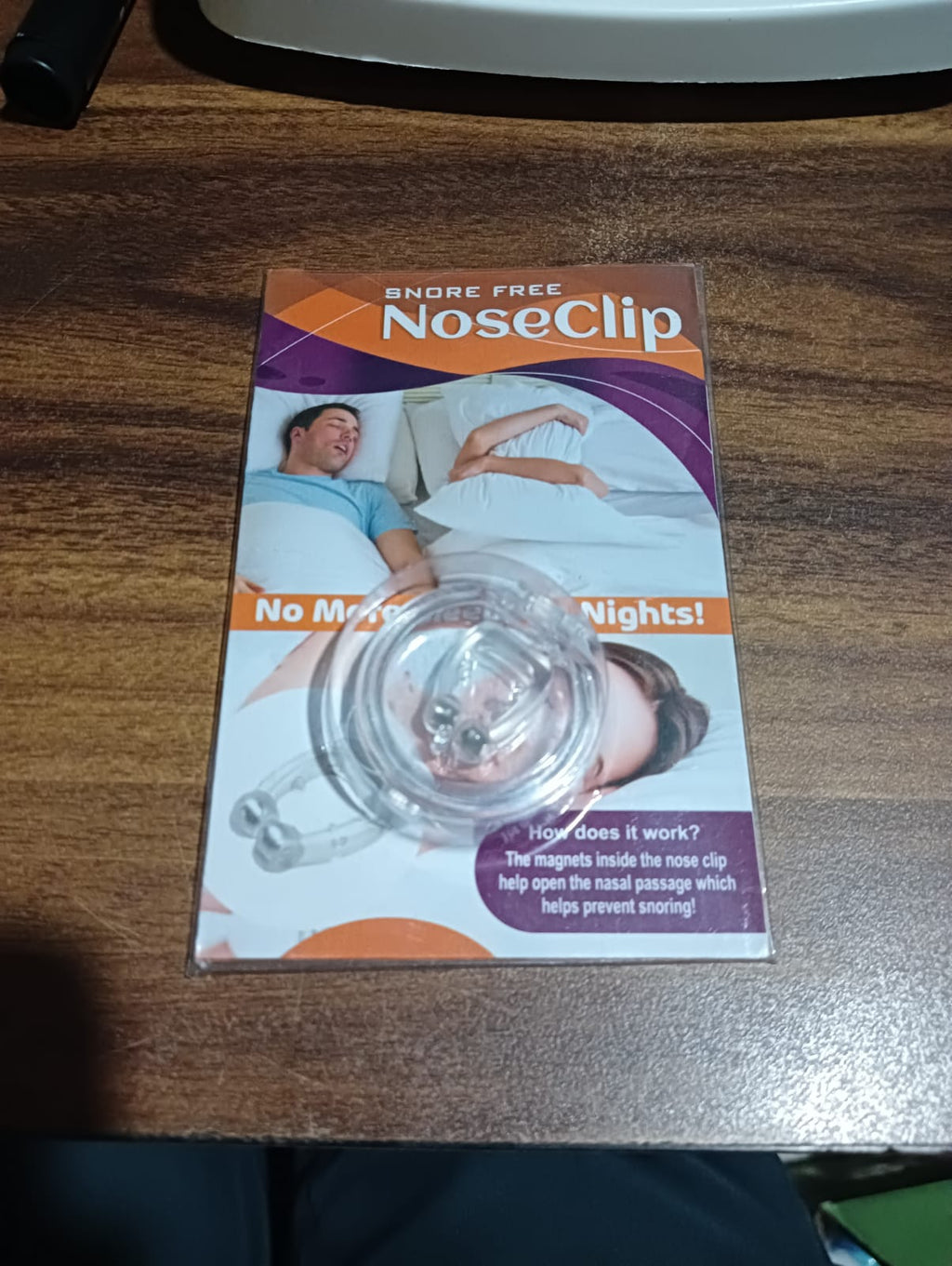 OwlCart SnapEase – Anti-Snore Nose Clip – Silicone for Comfortable Sleep