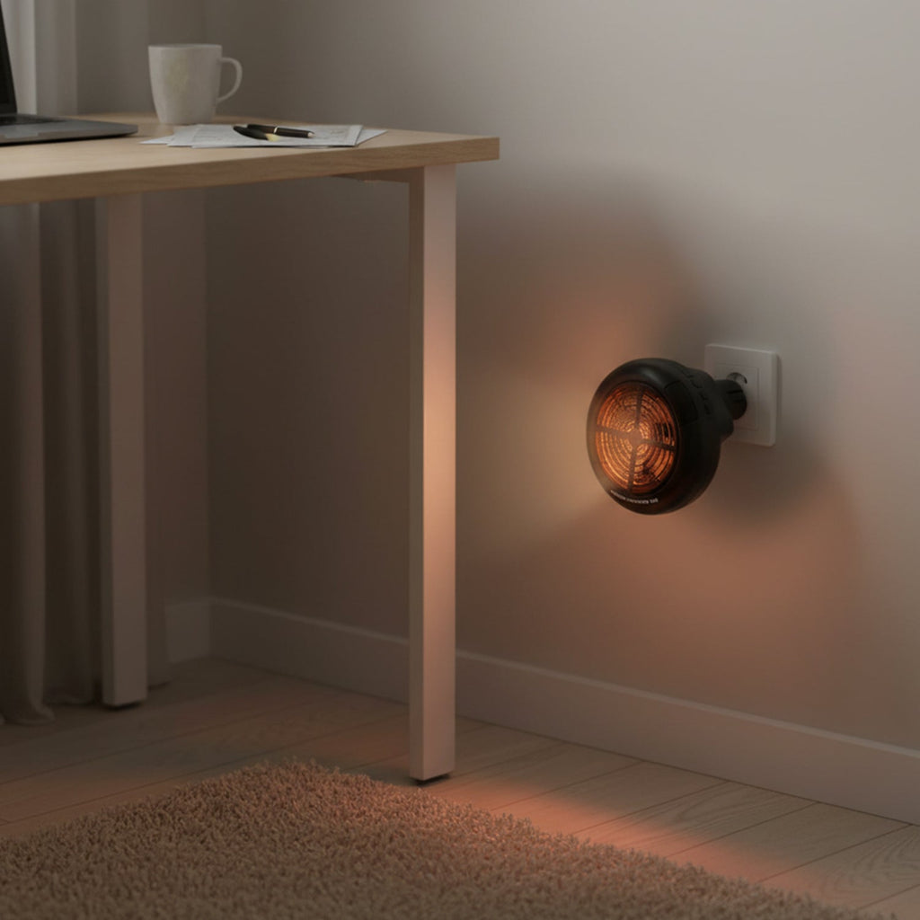 Electric Room Heater 900W – Compact Portable Wall Plug-In