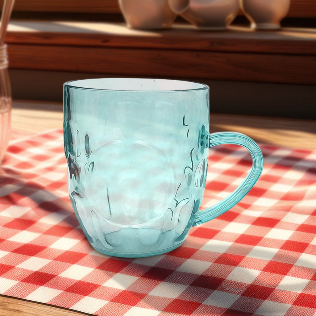 OwlCart HomeSmart Shake Mug Set – Long-Use 350ml Plastic Mugs with Easy Grip