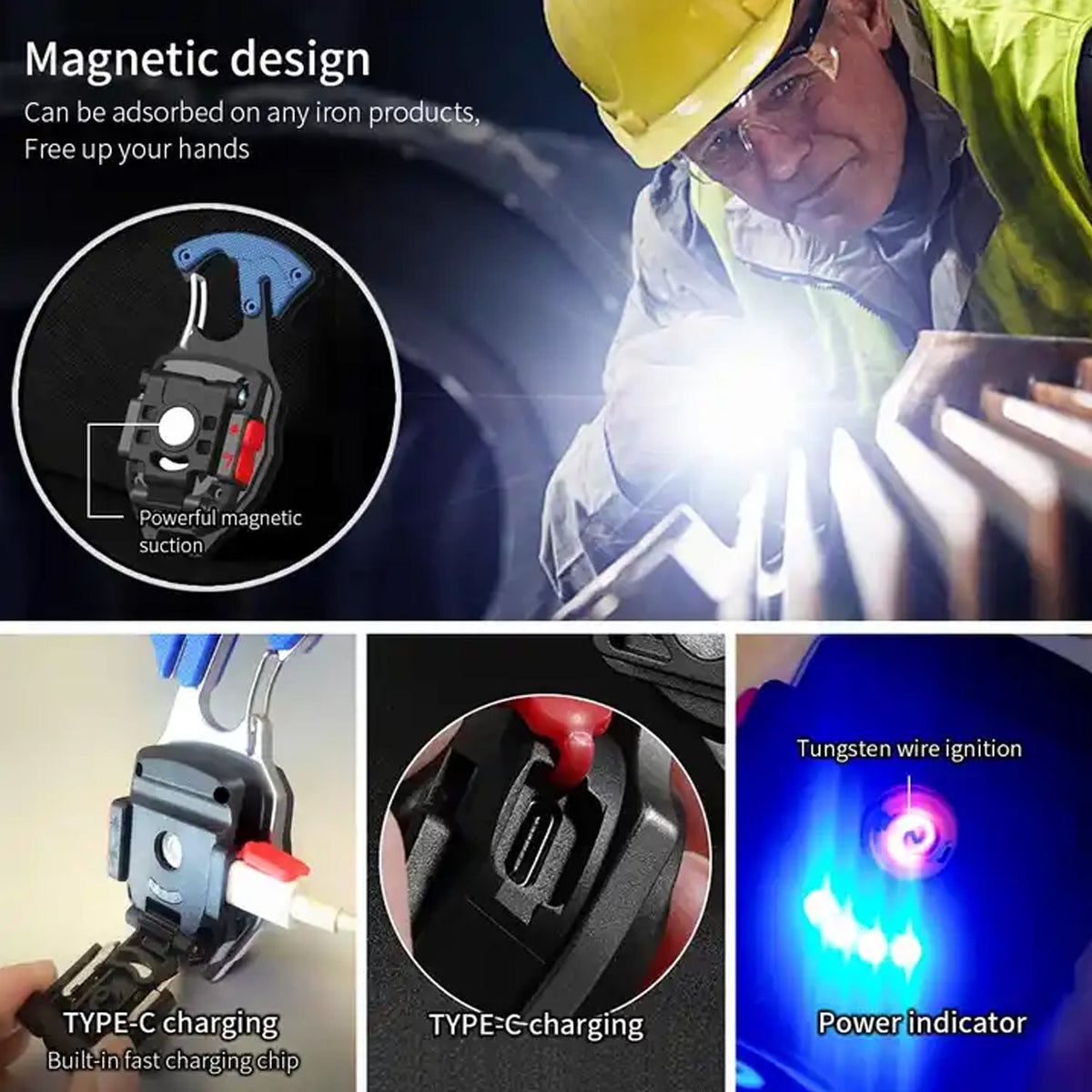 Rechargeable LED Keychain Flashlight – 6 Modes, Super Bright | Indo Glow