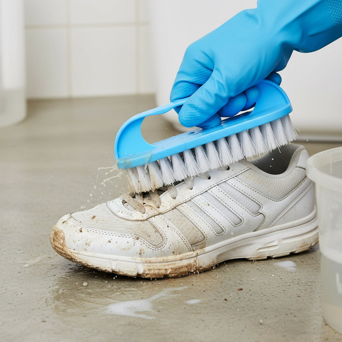 Handheld Cleaning Scrub Brush – Heavy-Duty Robust Design