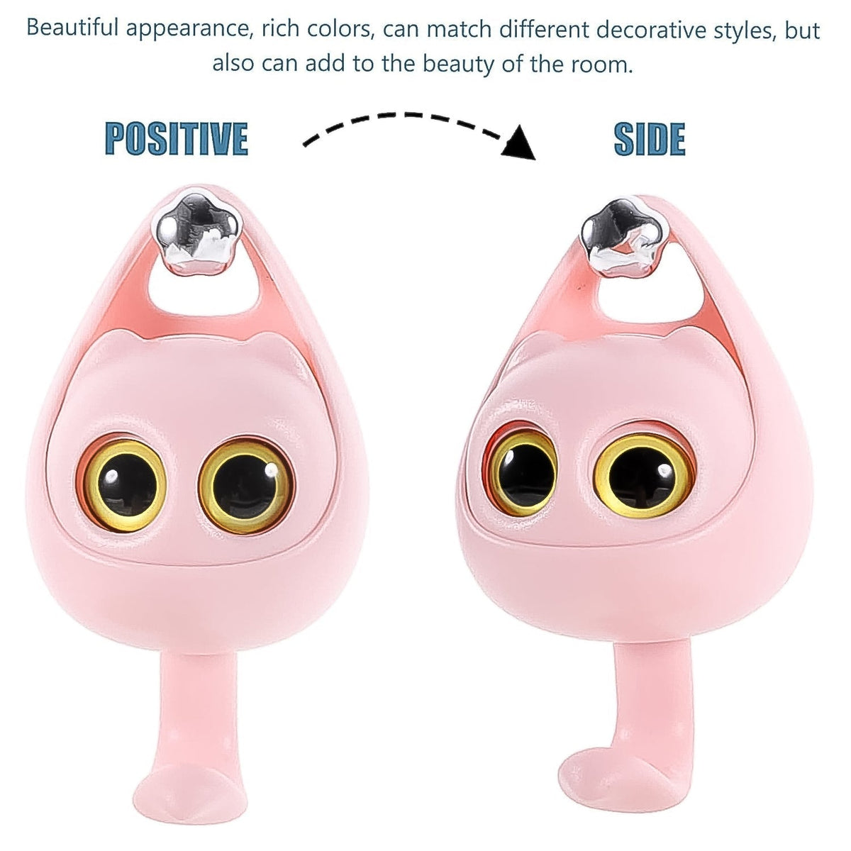 Adhesive Coat Hook – Cute Wink Cat Design, No Drill | Indo Glow