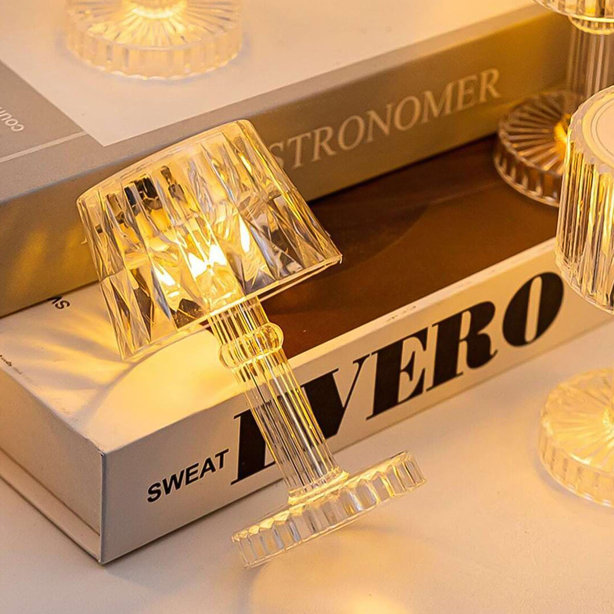 LED Candle Lamp – Portable Small Table Lamp | Tidy Table