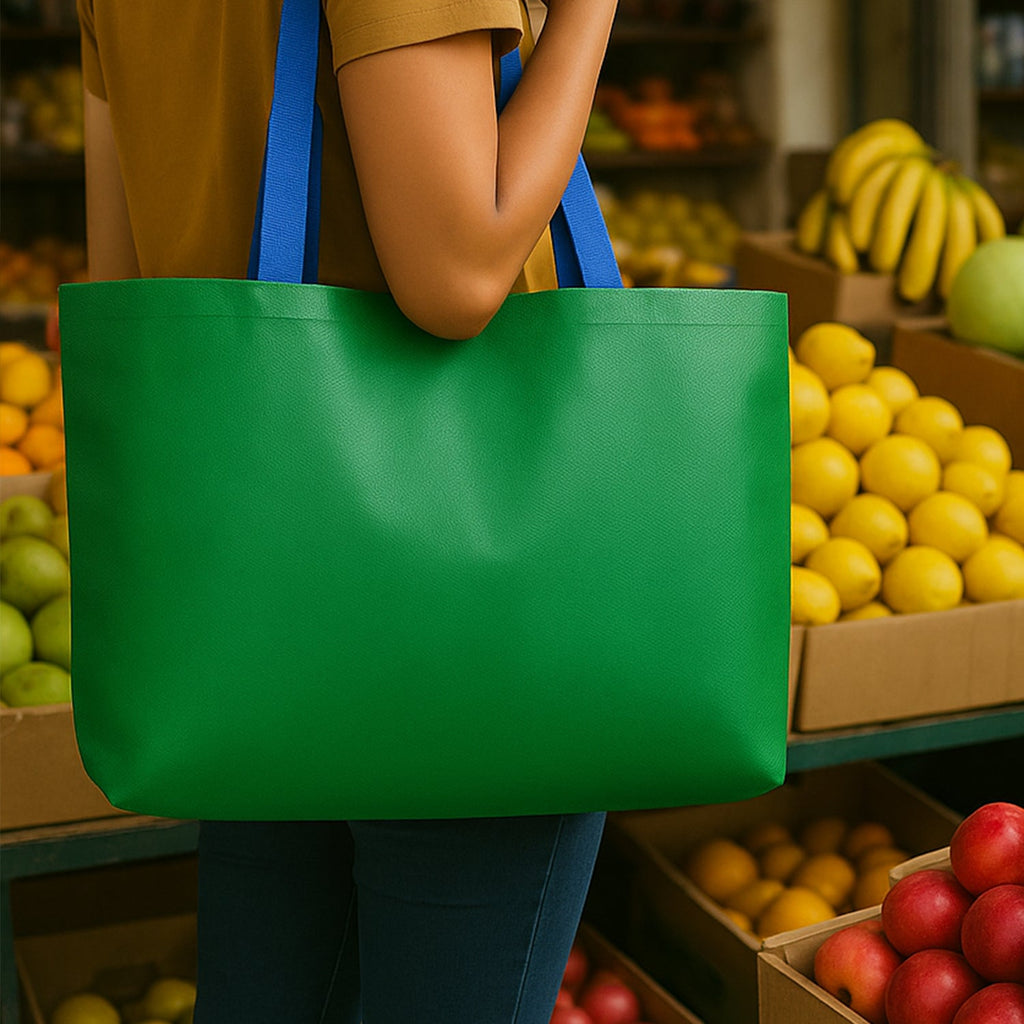 Large Eco-Friendly Shopping Tote Bag – Durable & Spacious 62x44 cm