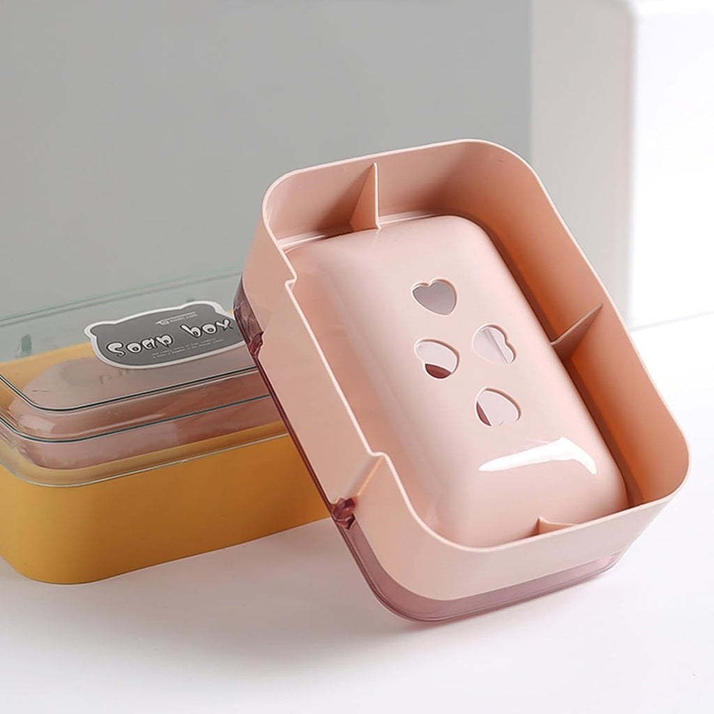 Self-Draining Soap Dish – Portable & Leakproof | VelvetBubbles
