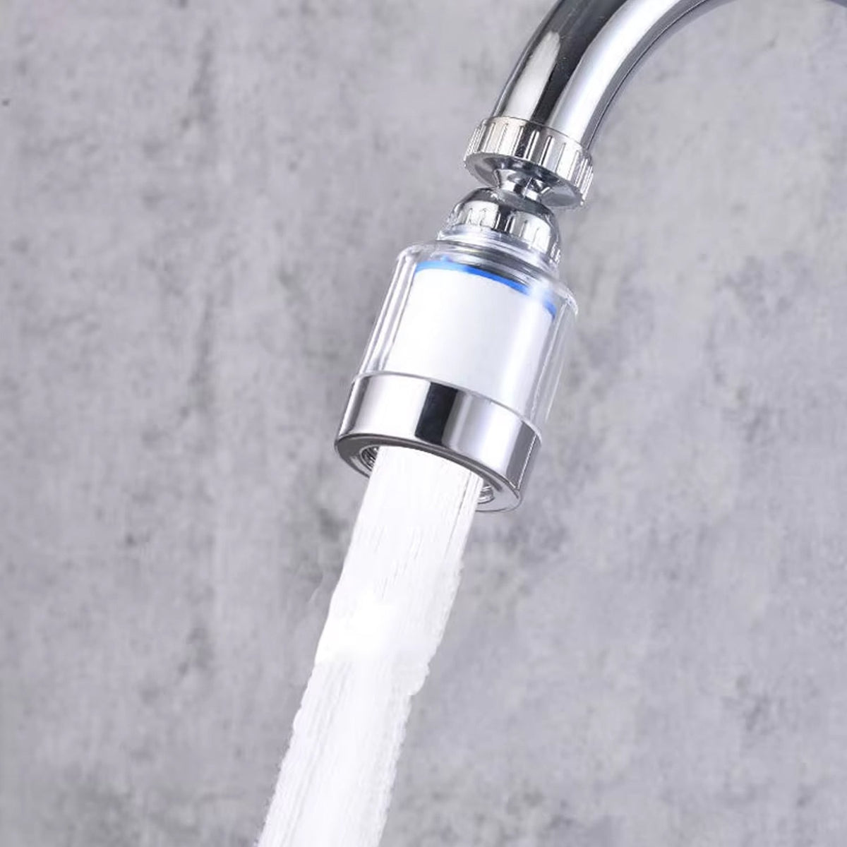 Swivel Faucet Aerator – 360° Rotatable & Foldable | Mist & Relax