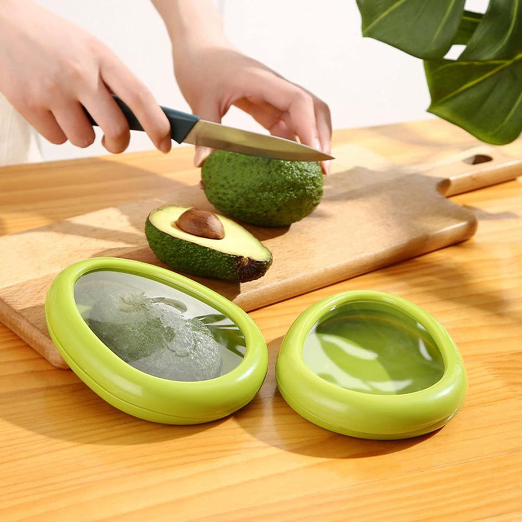 Green Oval Vegetable Container – Keeps Produce Fresh & Organized