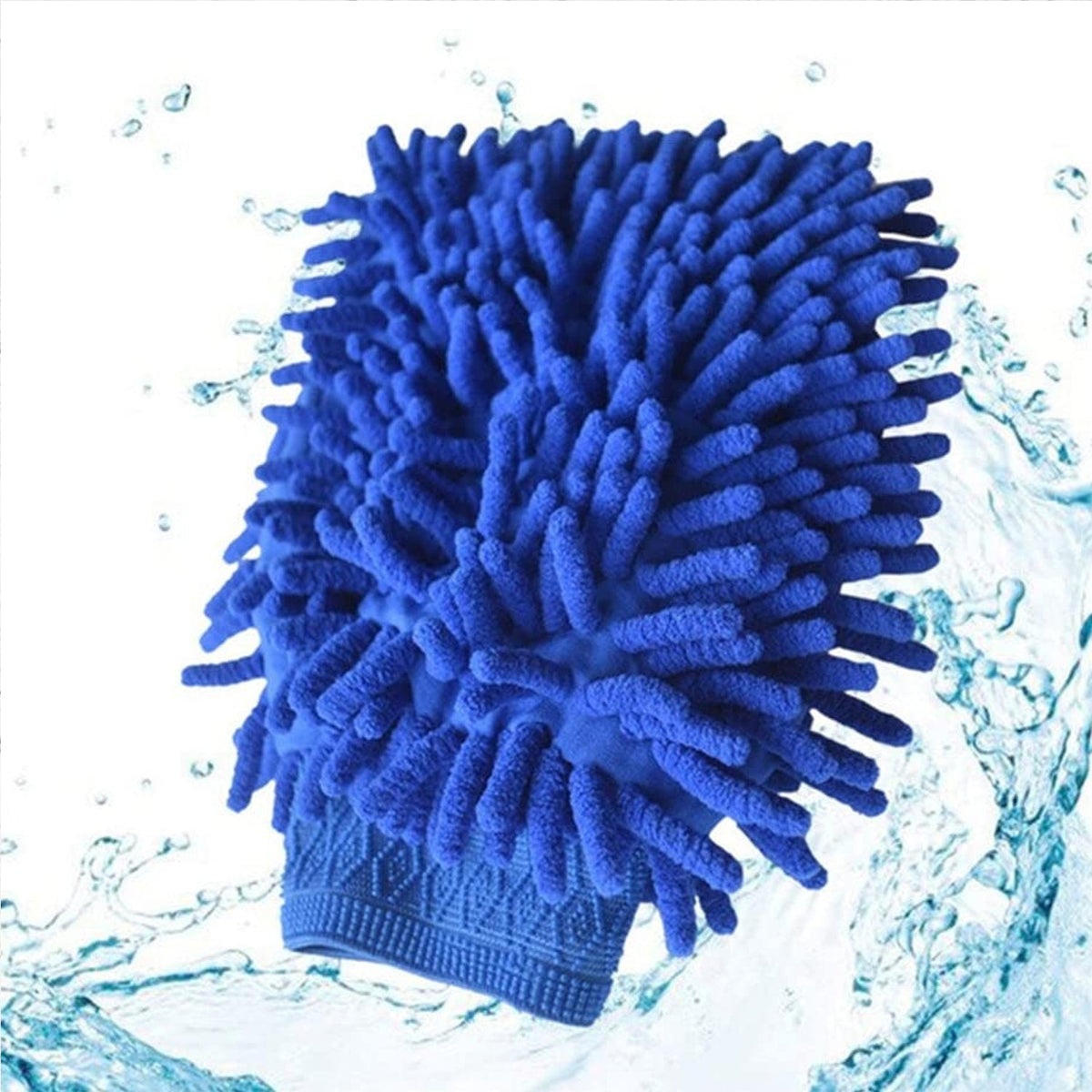 Microfiber Wash Mitt – Super Absorbent, Scratch-Safe Cleaning Glove