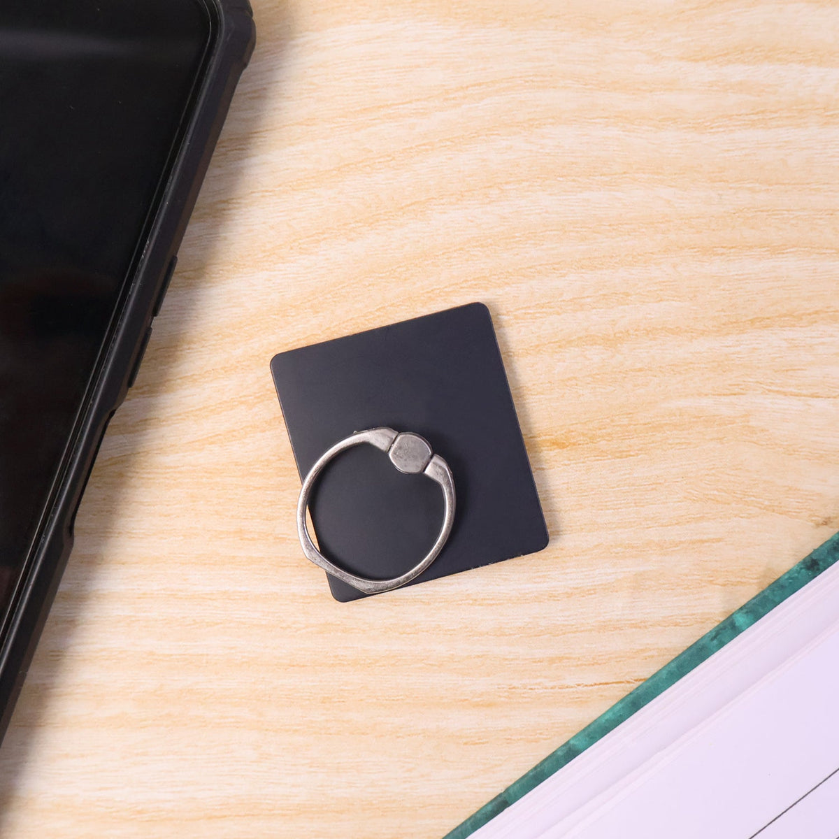 Phone Ring Stand – Secure 360° Rotation Grip & Kickstand | Gambit