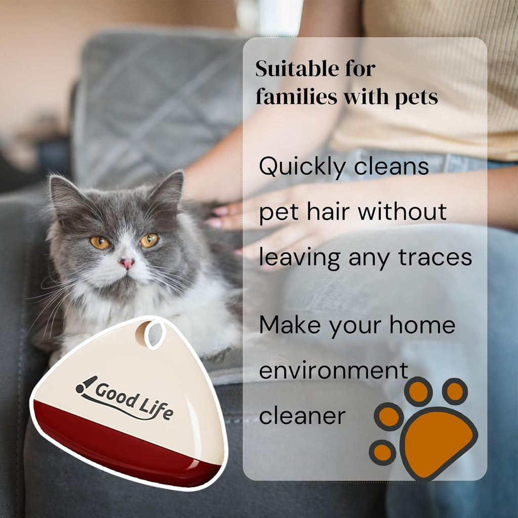 Small Reusable Lint Roller – Portable Pet Hair Remover