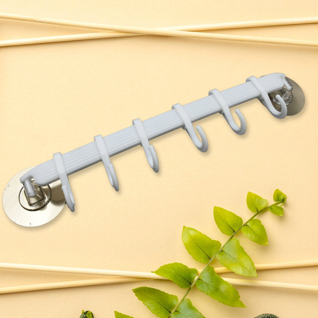Wall-Mounted Towel Hanger – No-Drill Adhesive Rack | Mini Bubbles