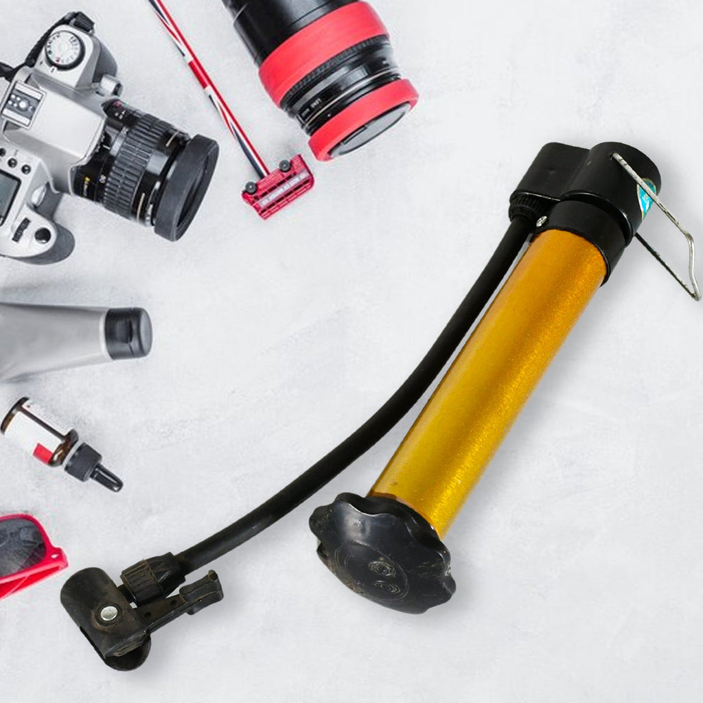 Hand Air Pump – Portable Metal Ball Inflator for Sports | FitFuzion