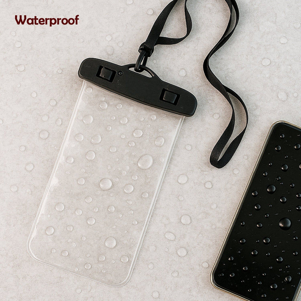 Waterproof Mobile Pouch with Neck Strap for Phones