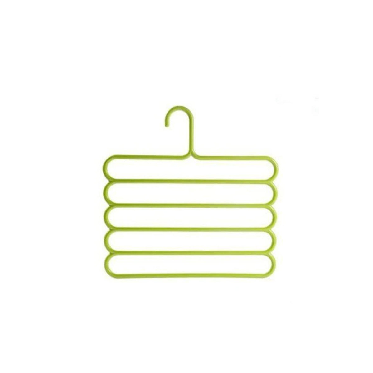 Space Saving Hanger – 5-Layer Multipurpose Plastic | GlimmerHome