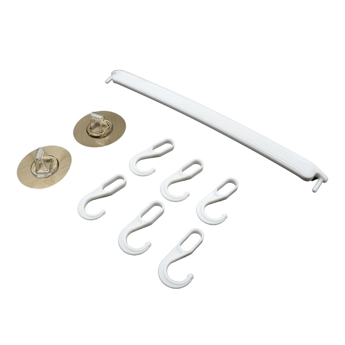 Wall-Mounted Towel Hanger – No-Drill Adhesive Rack | Mini Bubbles