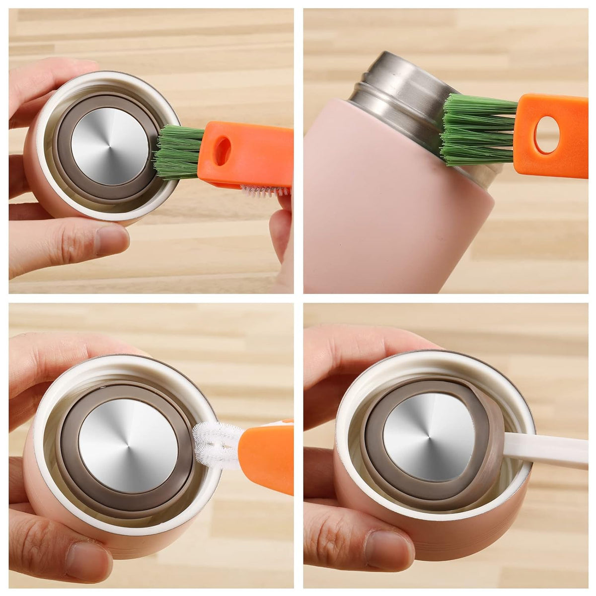 Bottle Cleaning Brush – 3-in-1 Multifunctional | SparkleTidy
