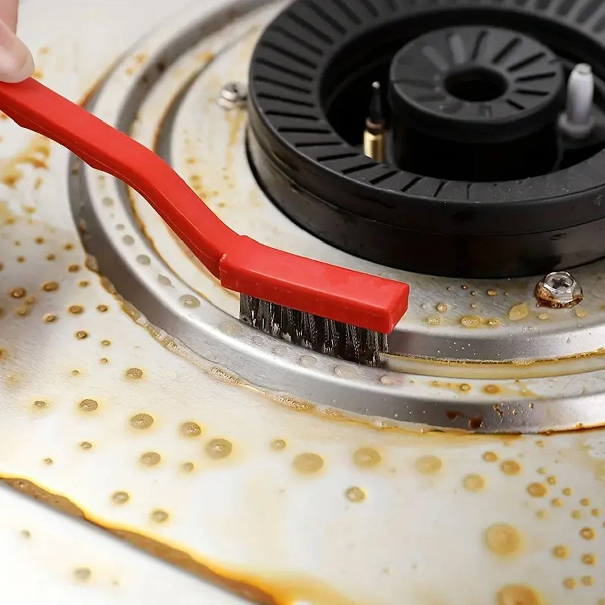 Mini Stainless Steel Wire Brush – Rust Removal & Detail Cleaning | SparkleTidy