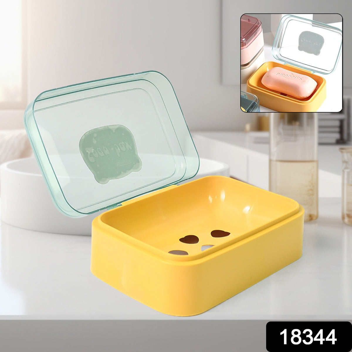 Self-Draining Soap Dish – Portable & Leakproof | VelvetBubbles