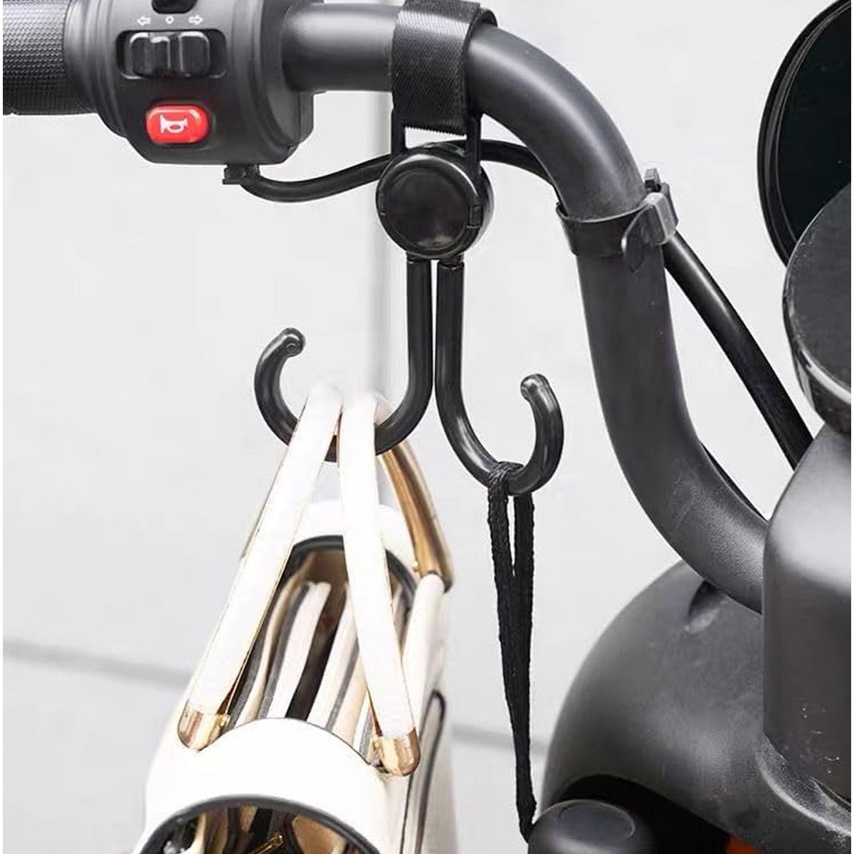 Stroller Hook – 360° Rotating Multi-Purpose Bag Hanger | GlimmerHome