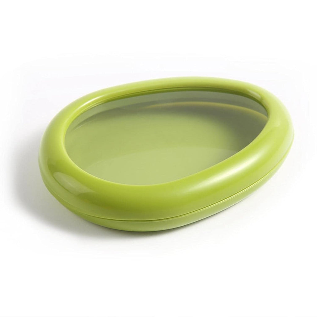 Green Oval Vegetable Container – Keeps Produce Fresh & Organized