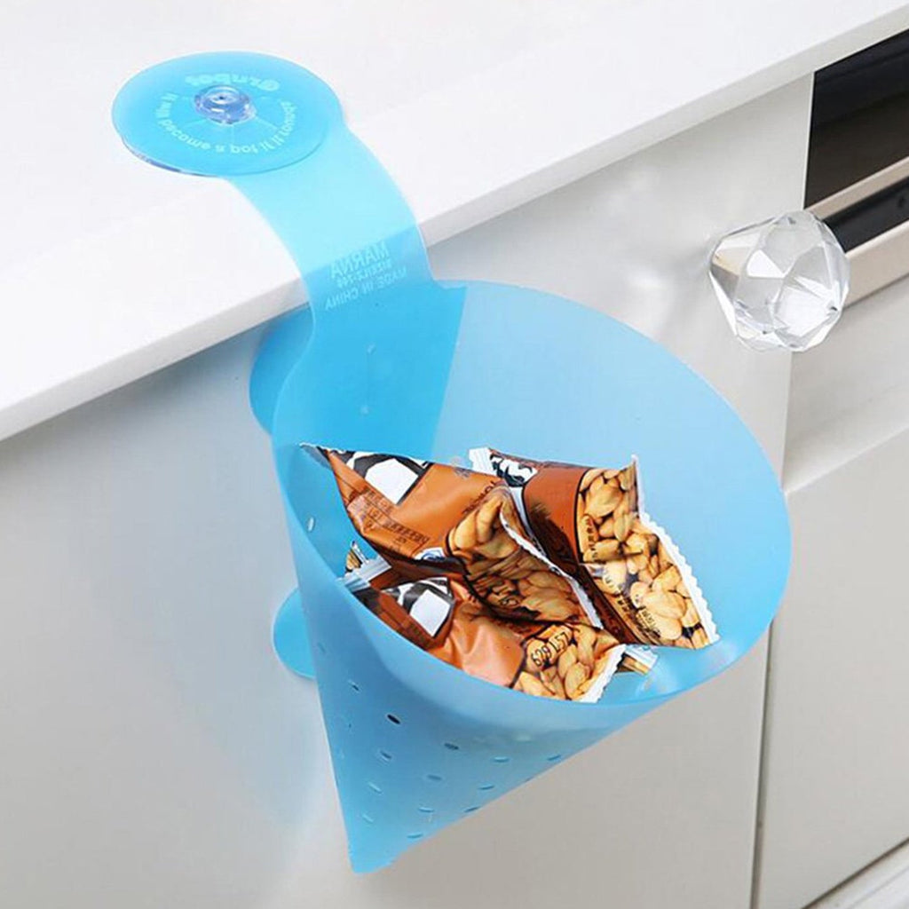 Hanging Sink Corner Strainer – Space-Saving Kitchen Organizer