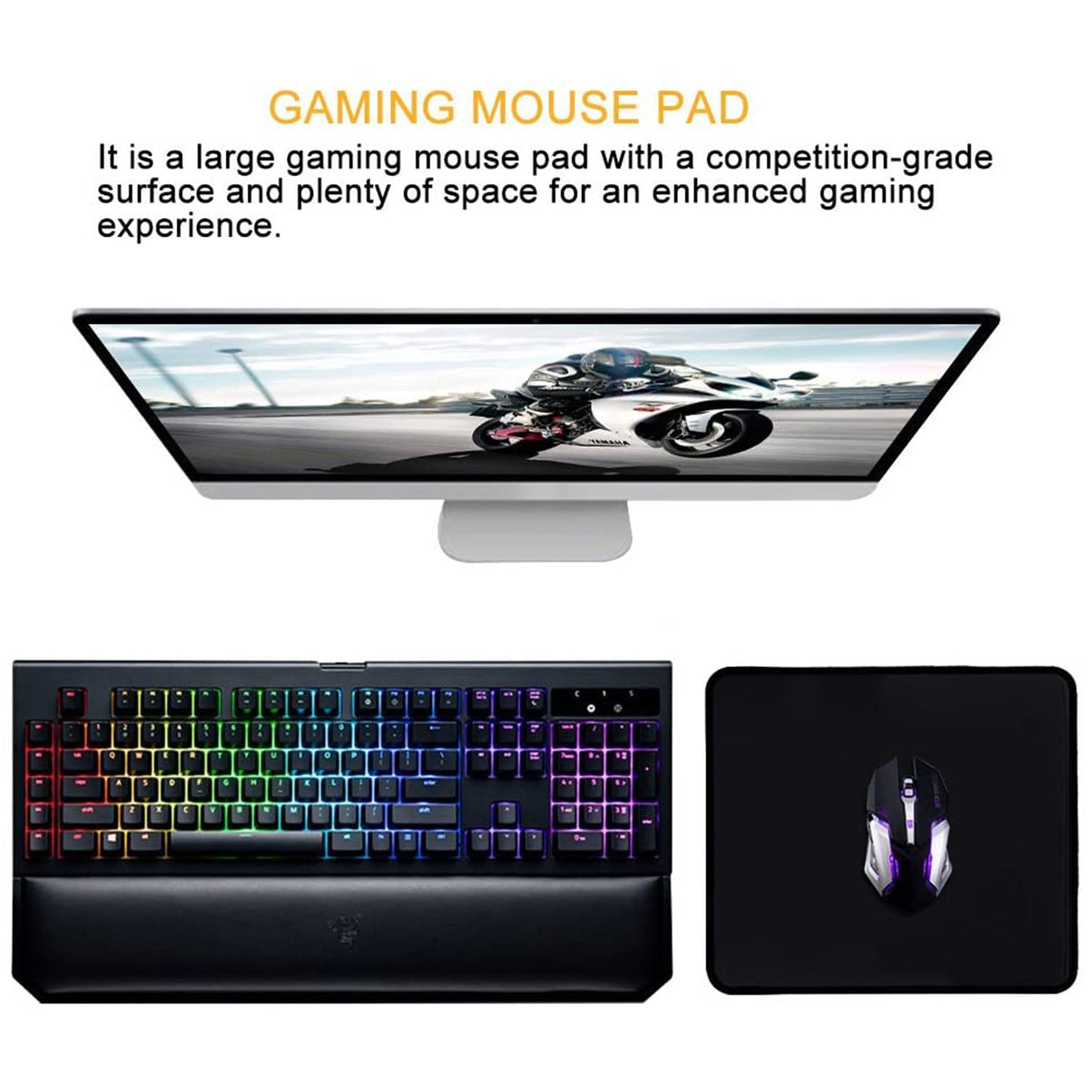 Mouse Pad – Smooth Tracking & Durable | Compshop