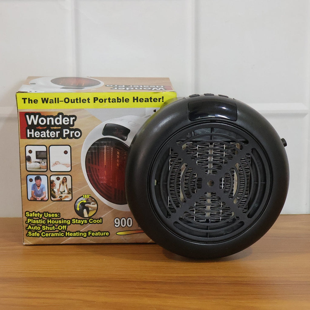 Electric Room Heater 900W – Compact Portable Wall Plug-In