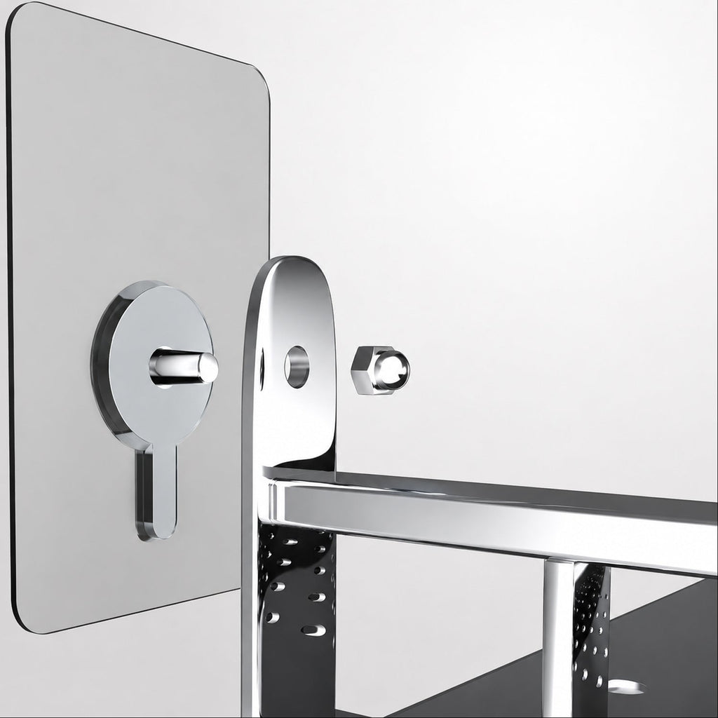 Wall hook in bathroom for hanging towels and accessories