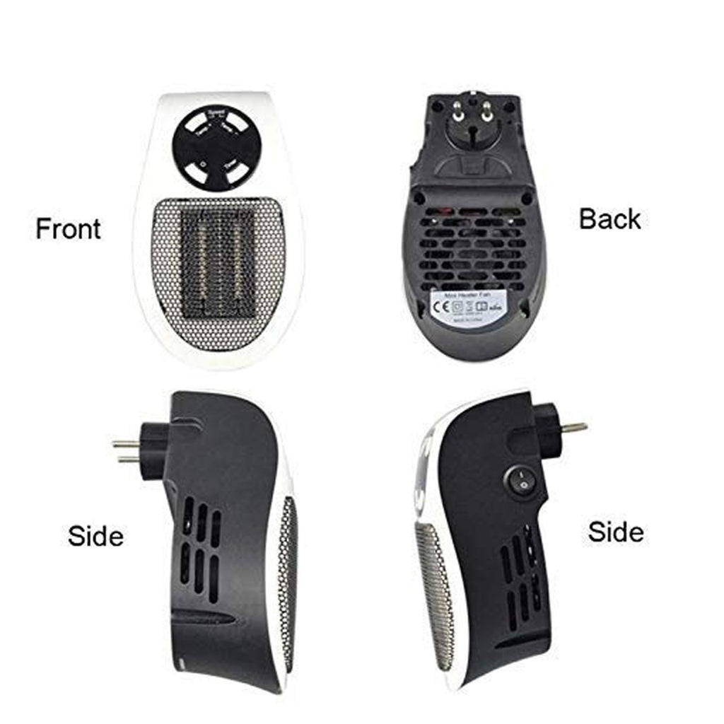 Portable Electric Heater – Compact 500W Fan | Dabster
