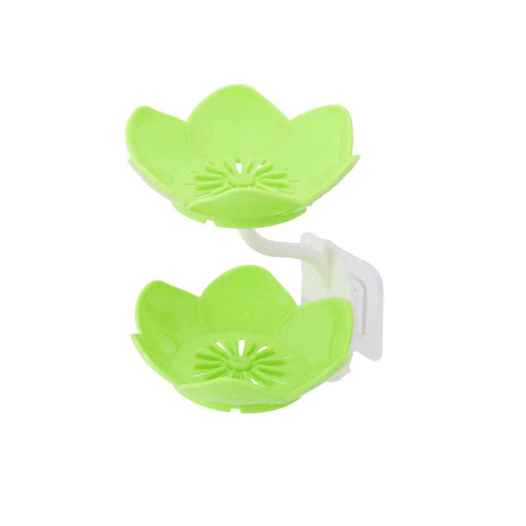 Self-Draining Soap Dish – Flower Design Bathroom Holder | VelvetBubbles
