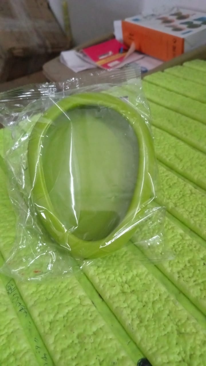 Green Oval Vegetable Container – Keeps Produce Fresh & Organized