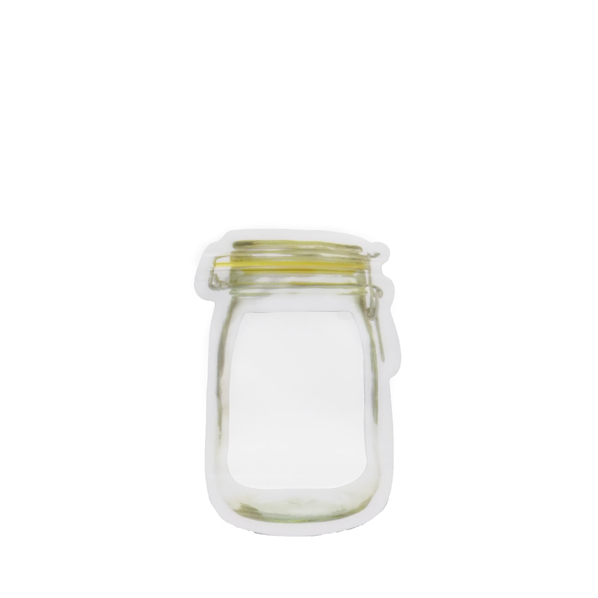 Reusable Food Storage Pouch – Airtight Mason Jar Zipper 150ml | Organivo