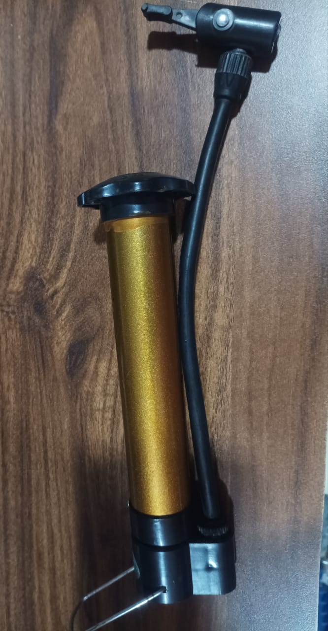 Hand Air Pump – Portable Metal Ball Inflator for Sports | FitFuzion
