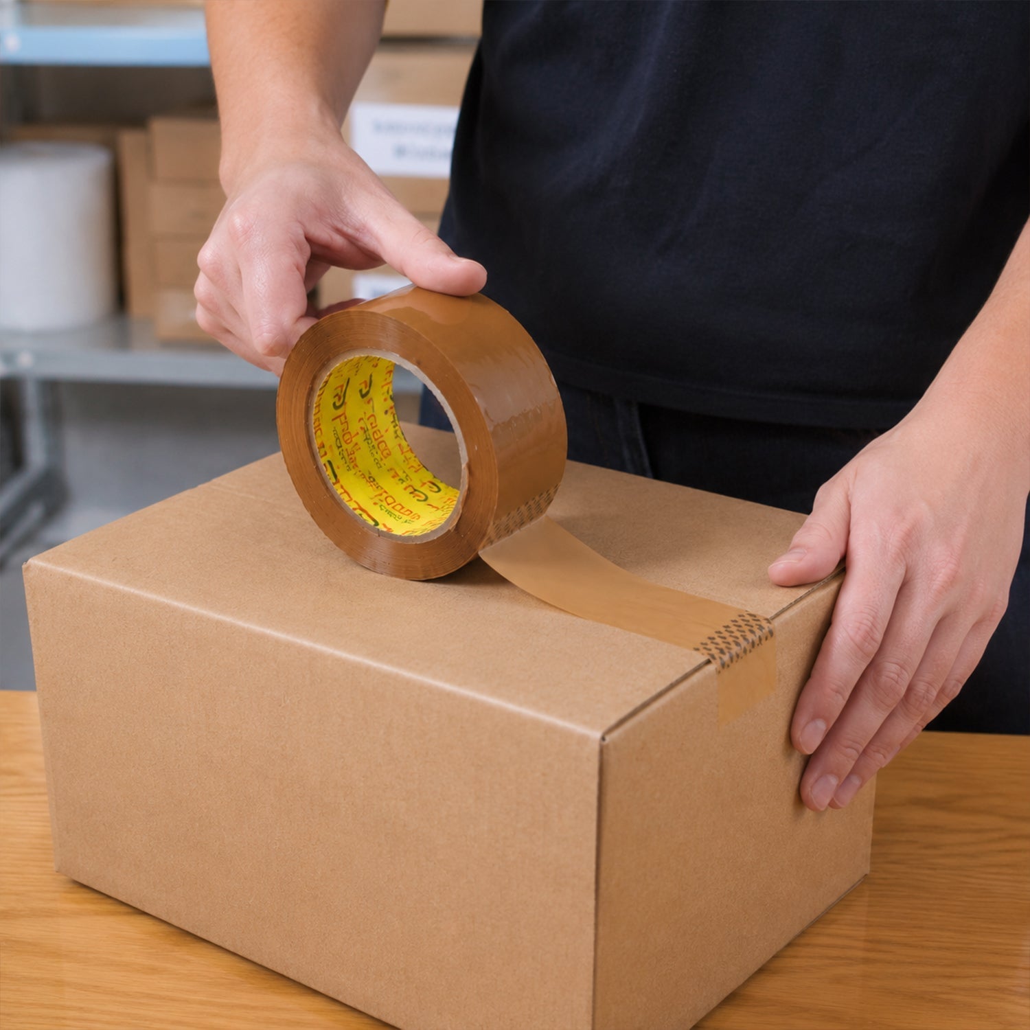 Cello tape designed for box packing and sealing