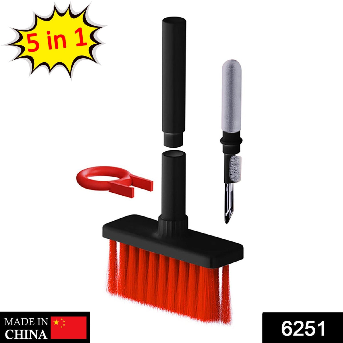 Computer Cleaning Kit – 5-in-1 Multi-Function PC & Keyboard | Dustiva