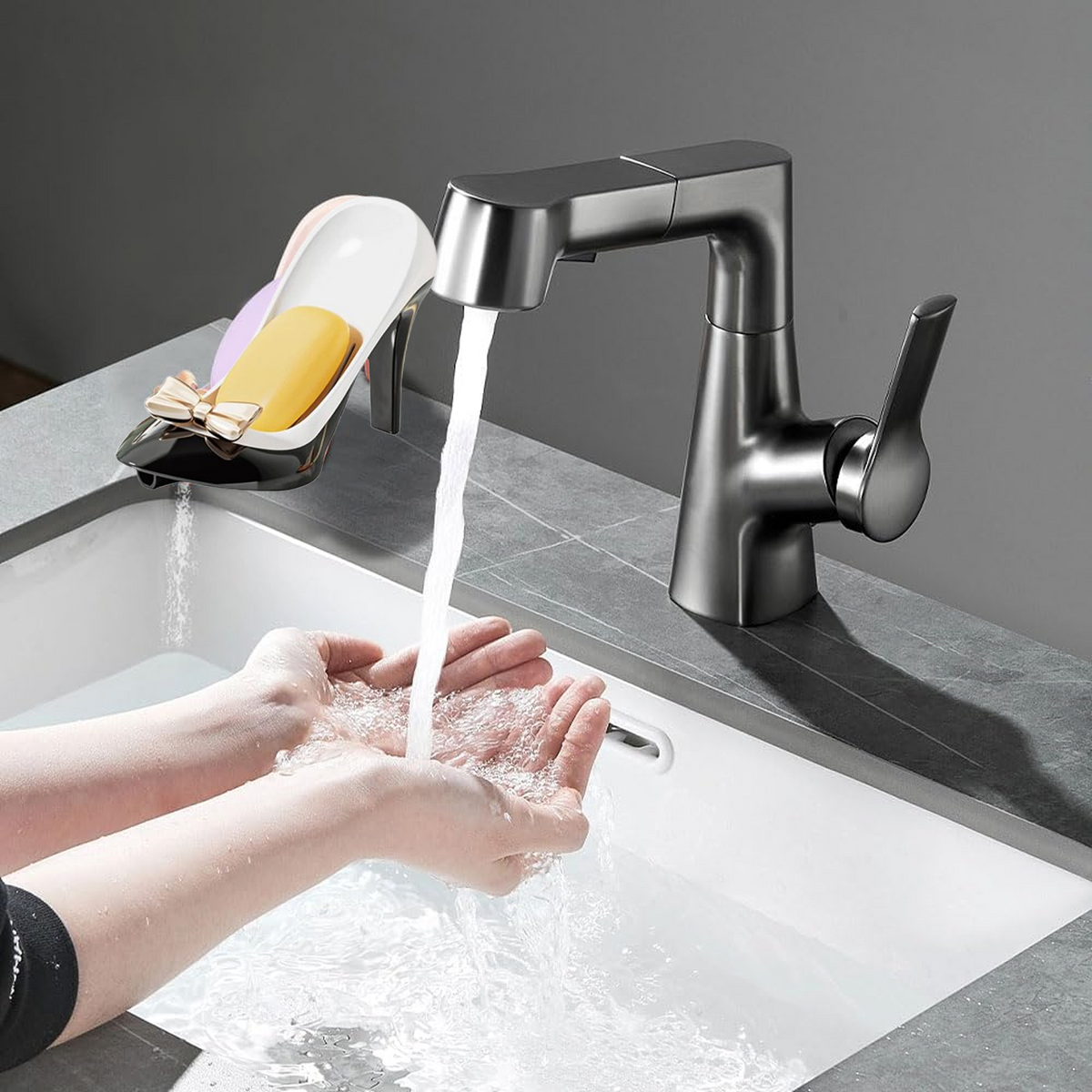 High Heels Soap Box – Stylish Suction Cup Soap Holder