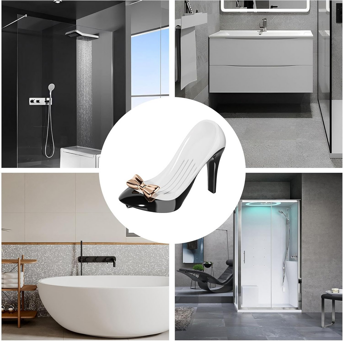 High Heels Soap Box – Stylish Suction Cup Soap Holder