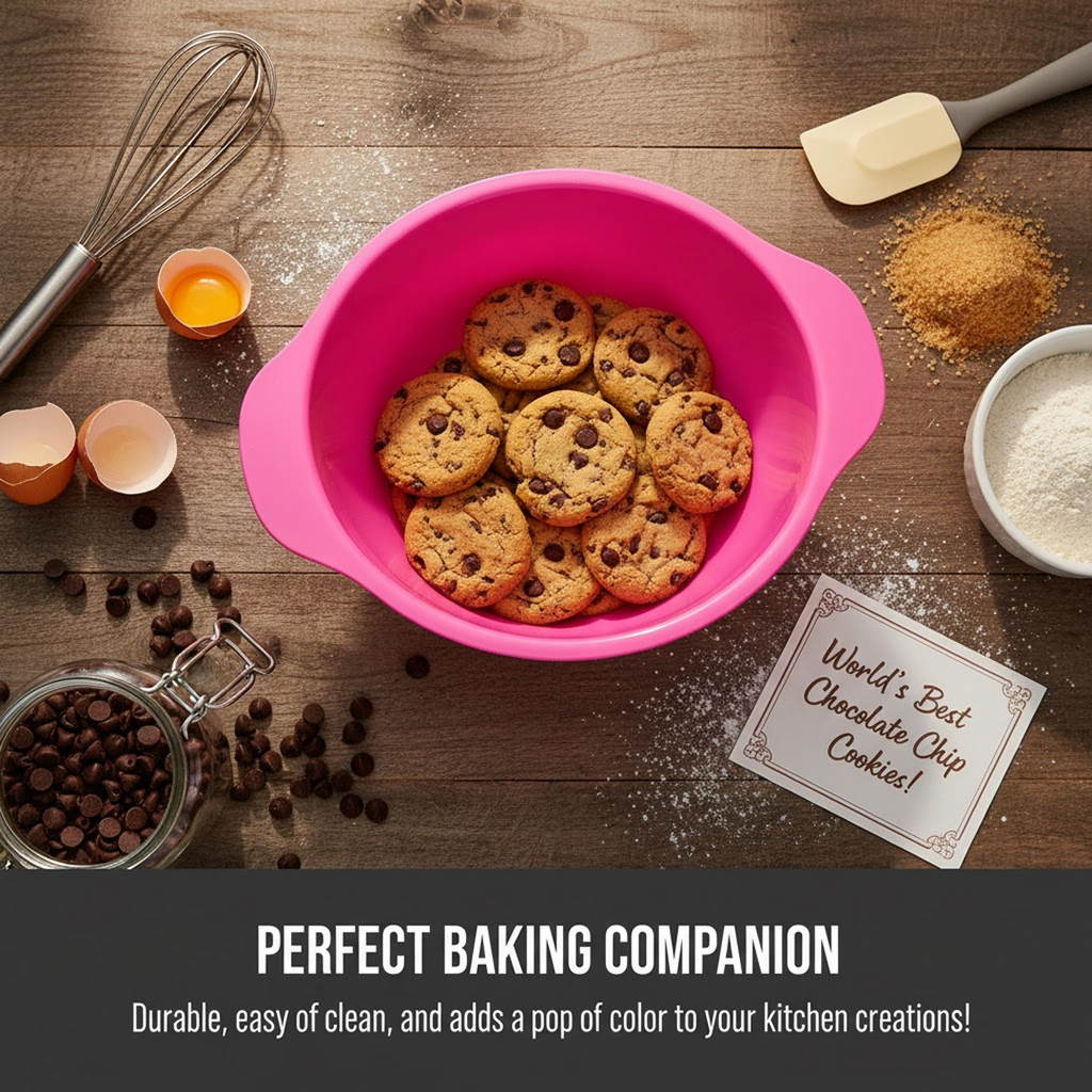 Snack Bowls – Durable 10-inch BPA-Free Plastic for Kitchen | Jiaqi